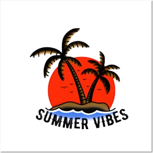 Summer vibes Posters and Art